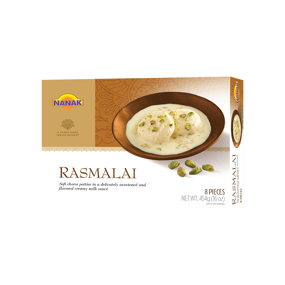 Rasmalai Frozen - 8 pcs - Nanak