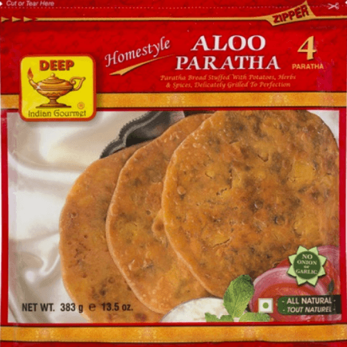 Aloo Paratha Frozen - 4 pcs - Deep