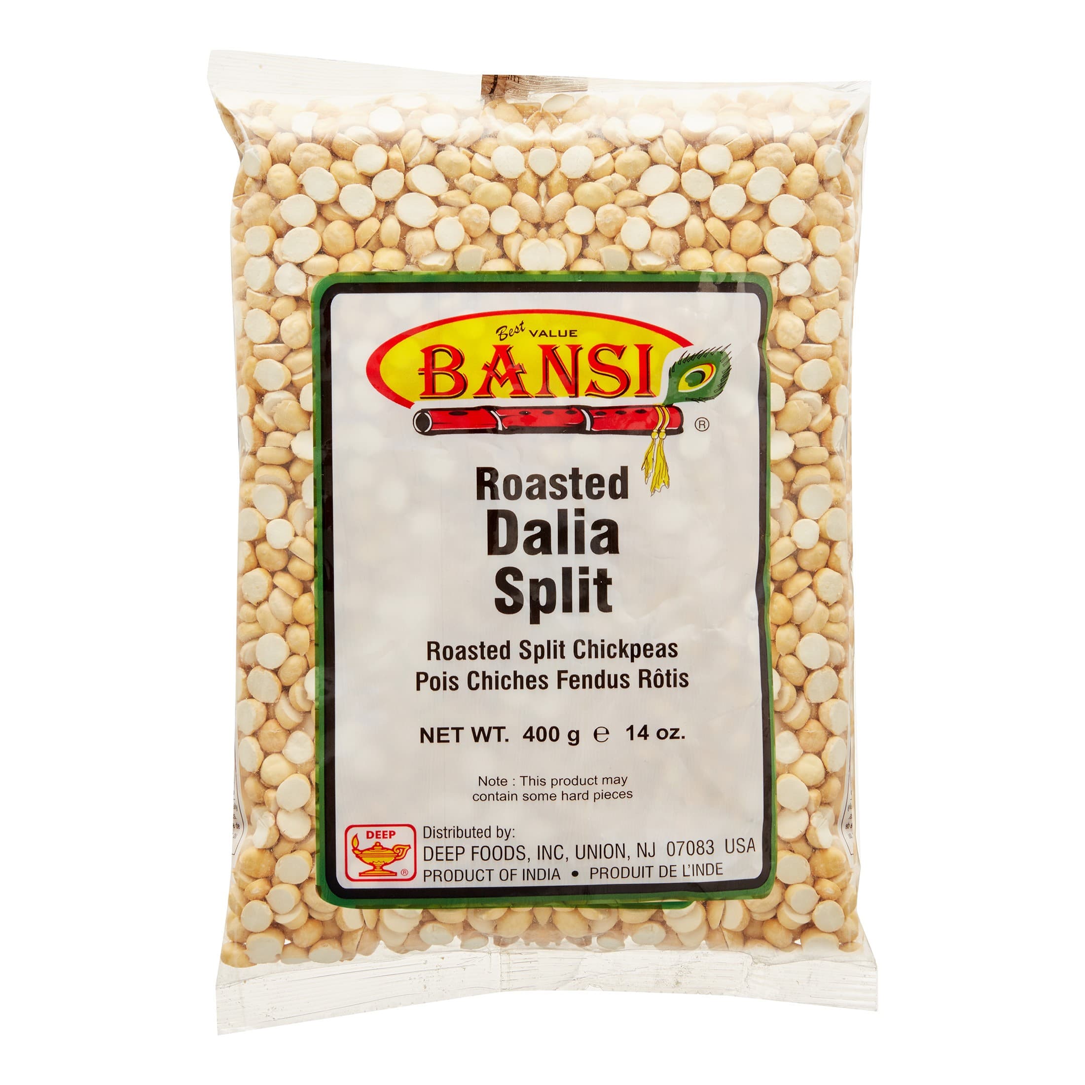 Roasted Dalia Split - 14 oz - Bansi