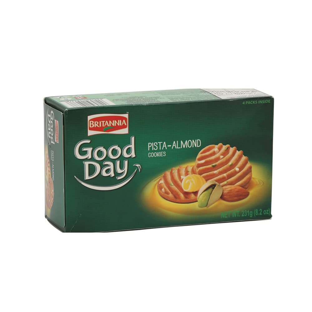 Pista Almond Cookies - 2.6 oz - Britannia